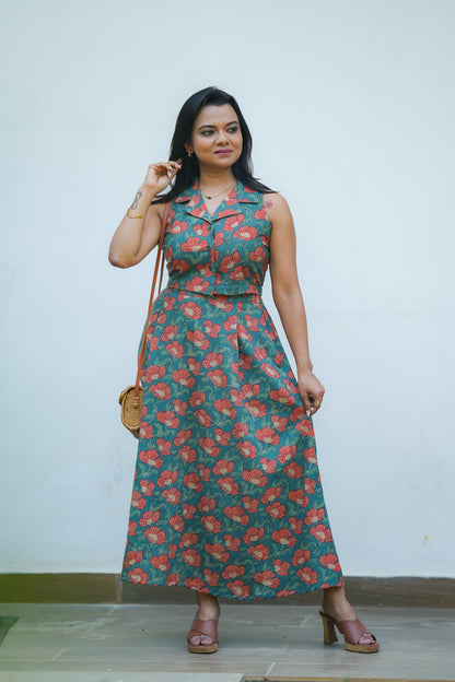 Wild Bloom Feeding Top and Skirt