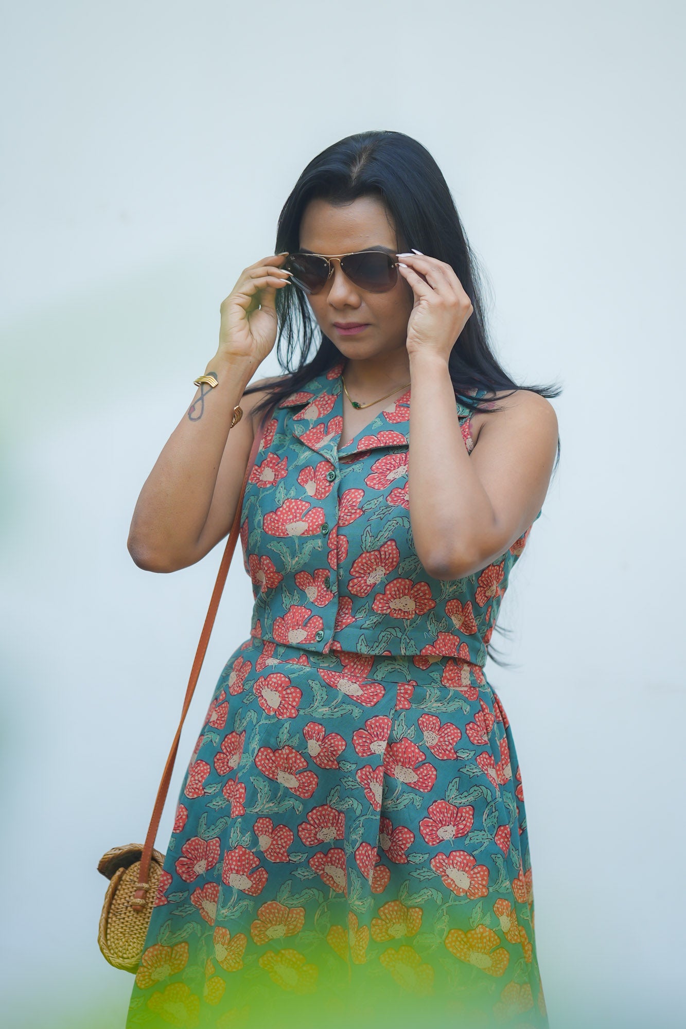 Wild Bloom Feeding Top and Skirt