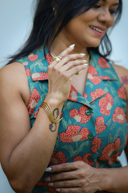 Wild Bloom Feeding Top and Skirt