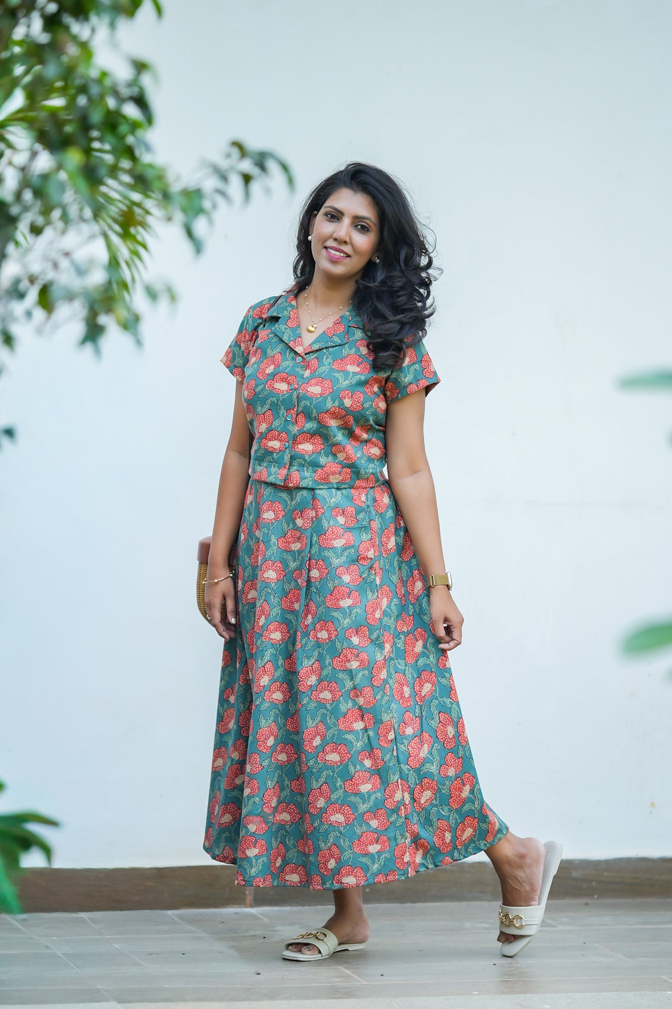 Wild Bloom Feeding Top and Skirt