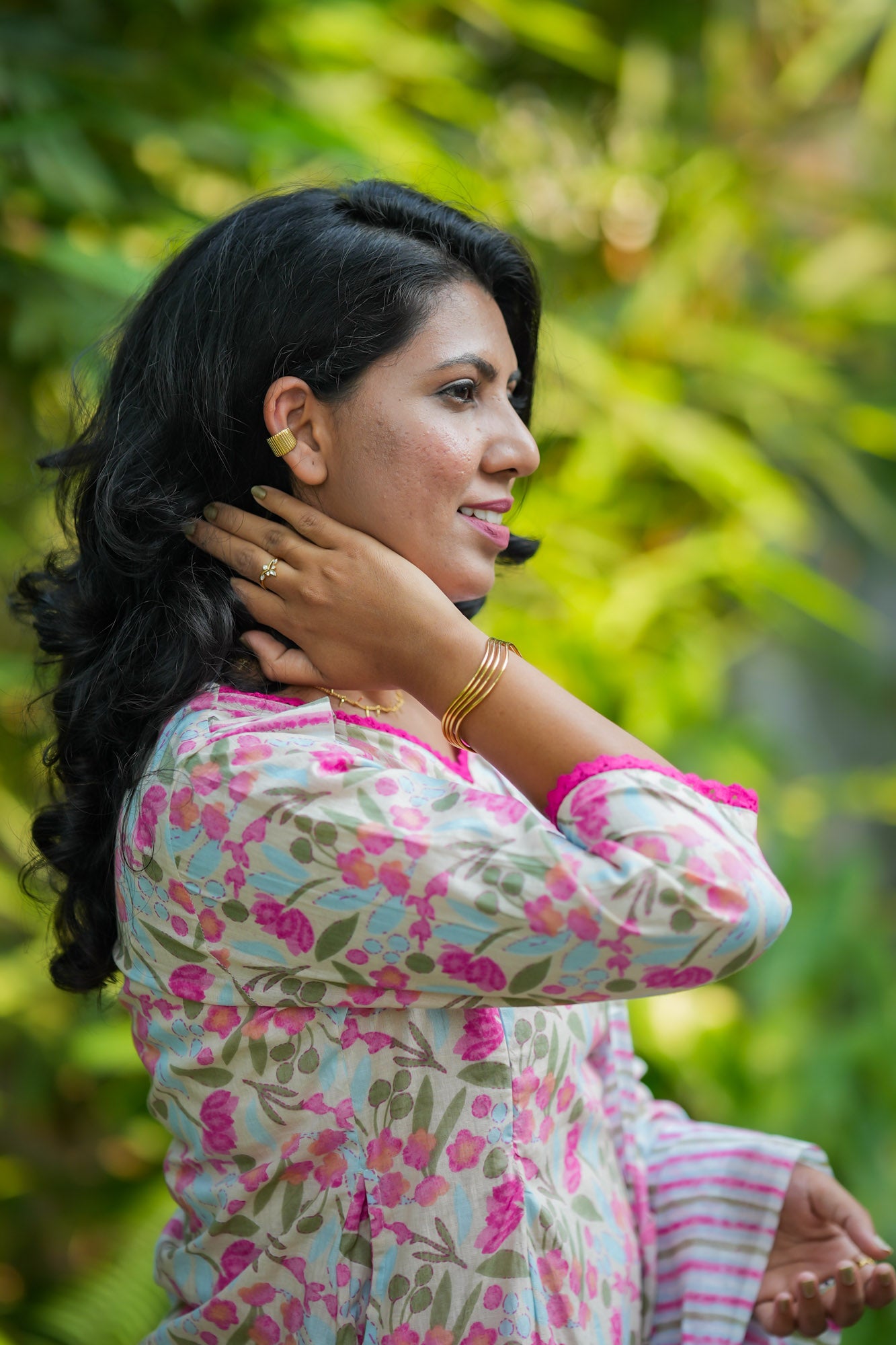 Pink Dream Maternity Feeding Salwar