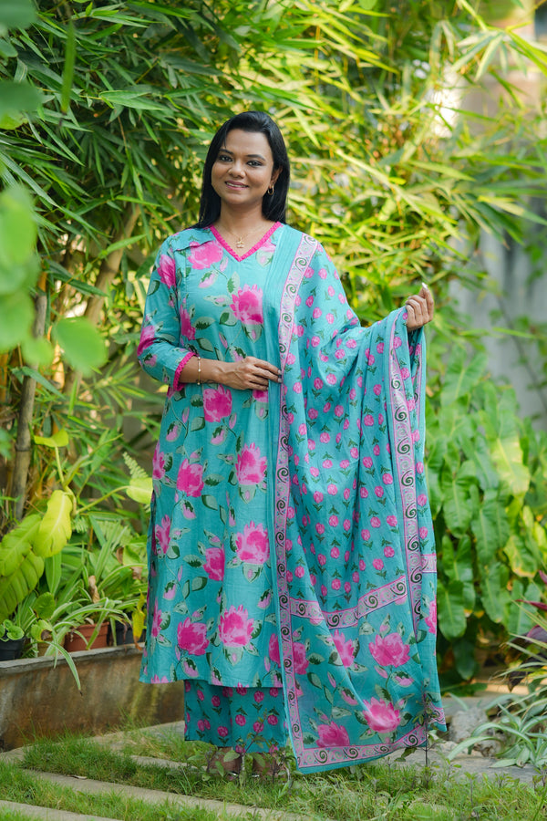Blue Dream Maternity Feeding salwar