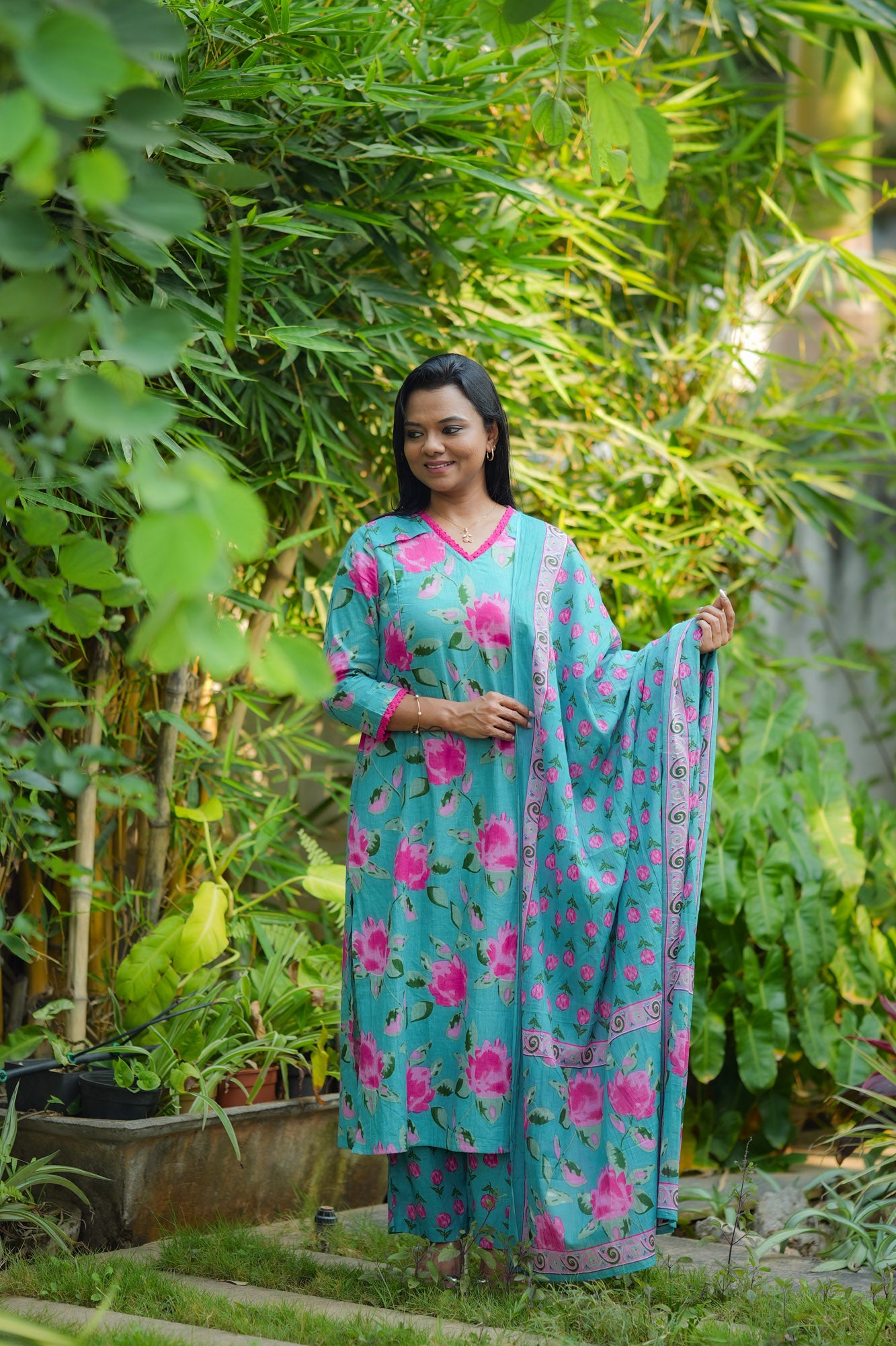 Blue Dream Maternity Feeding salwar