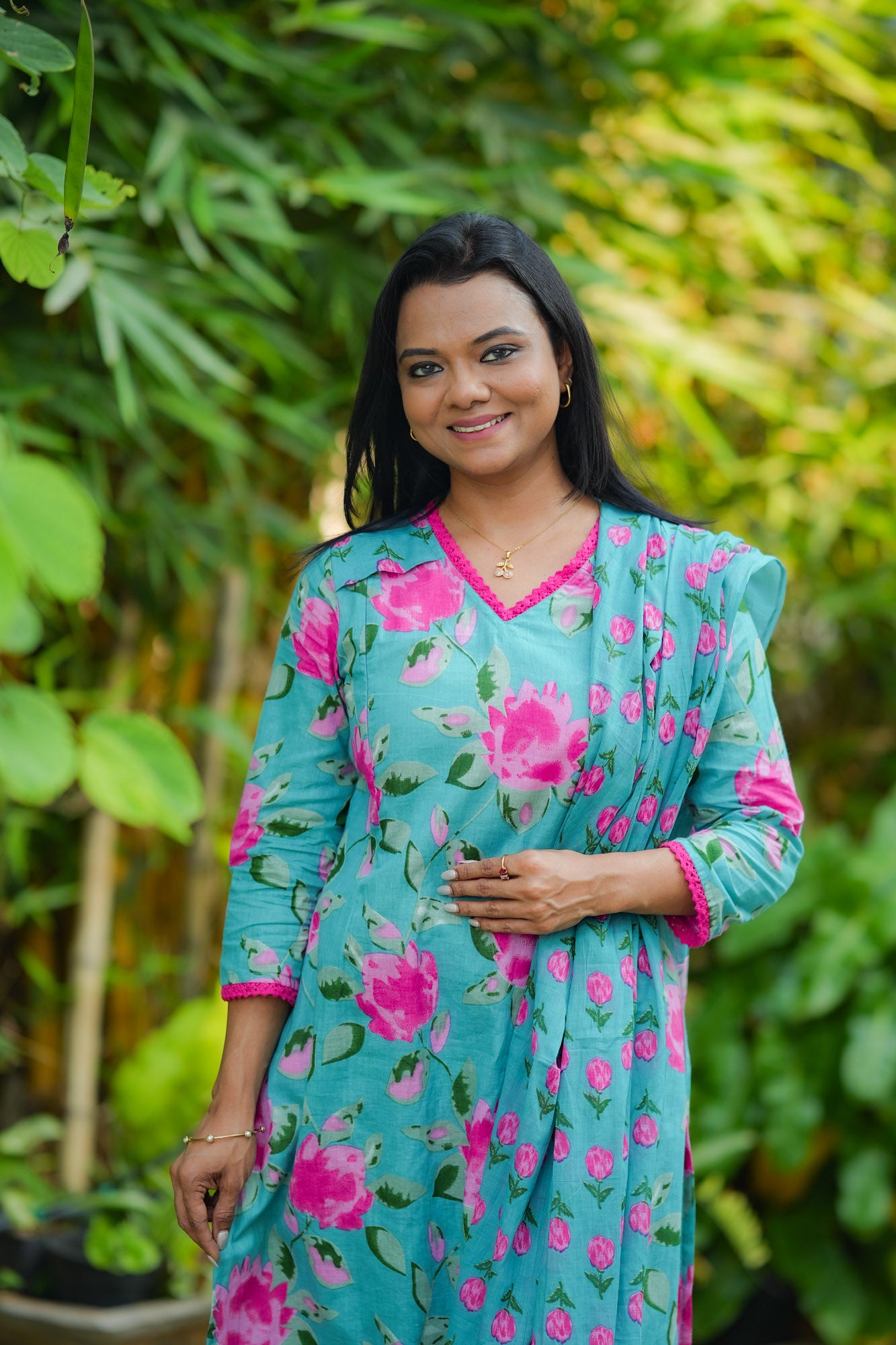 Blue Dream Maternity Feeding salwar