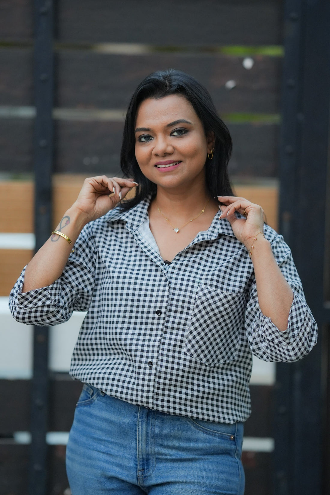 Check on me shirt (Non Maternity)