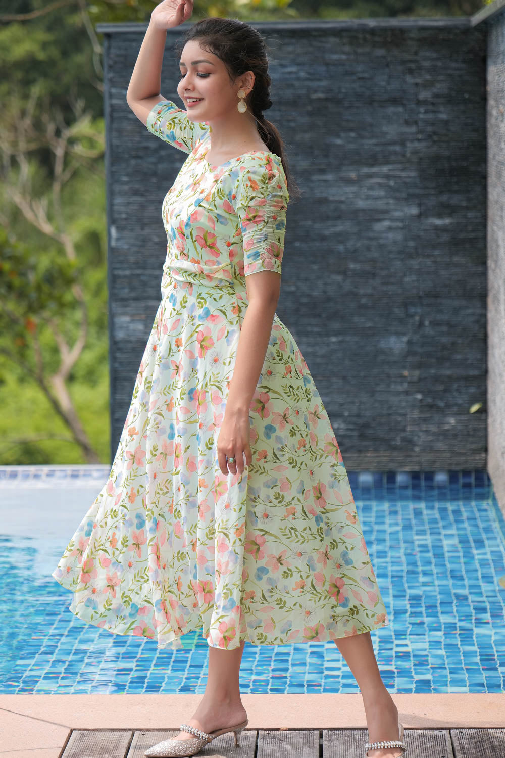 Florentina Maternity Feeding Dress