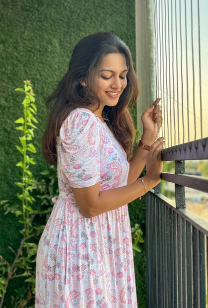 HEY PAISELY PRETTY ZIPLESS FROCK