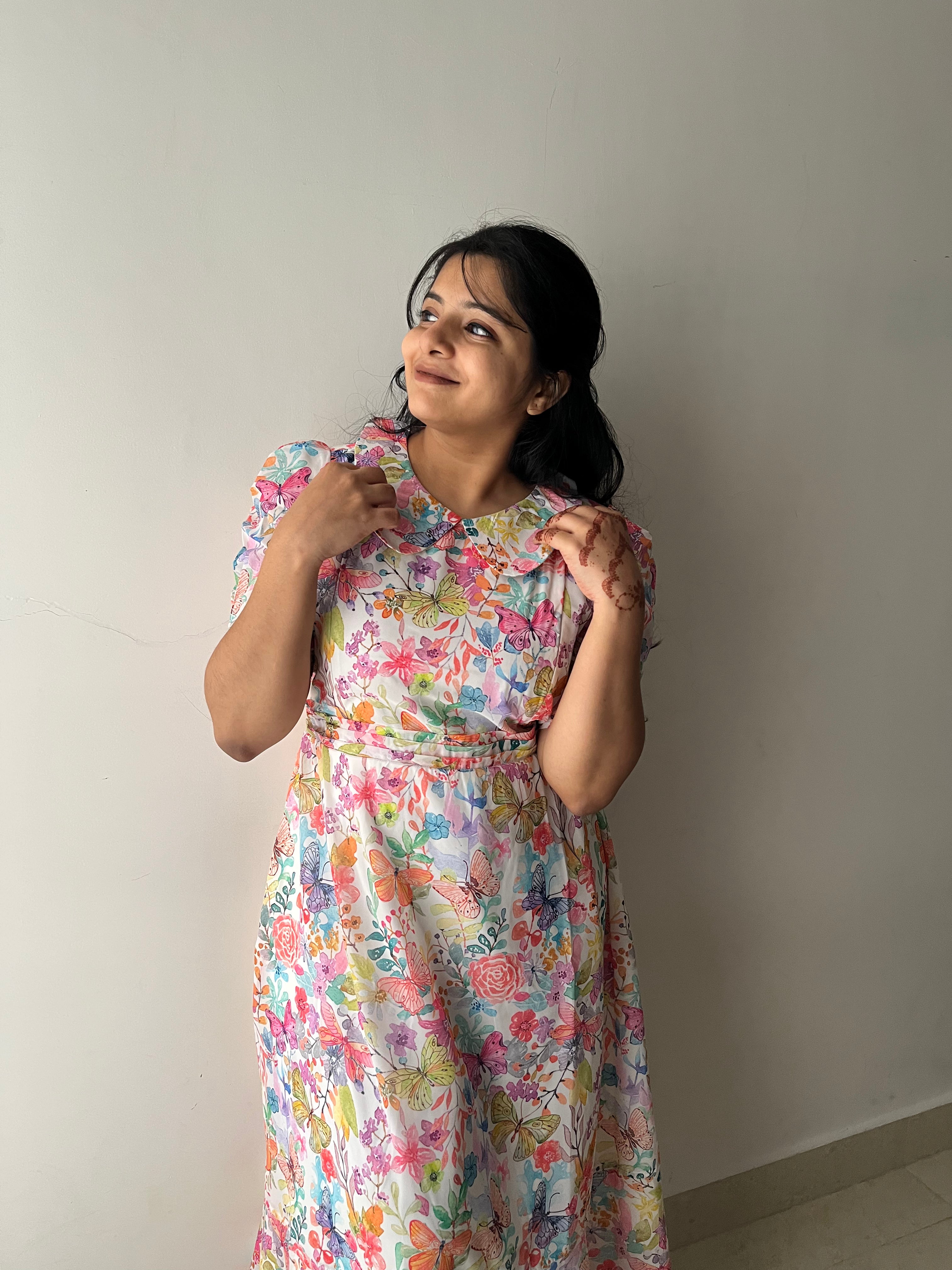 Oh Butterfly Maternity Feeding Dress