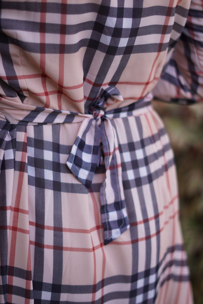 Mocha Maternity Feeding Dress