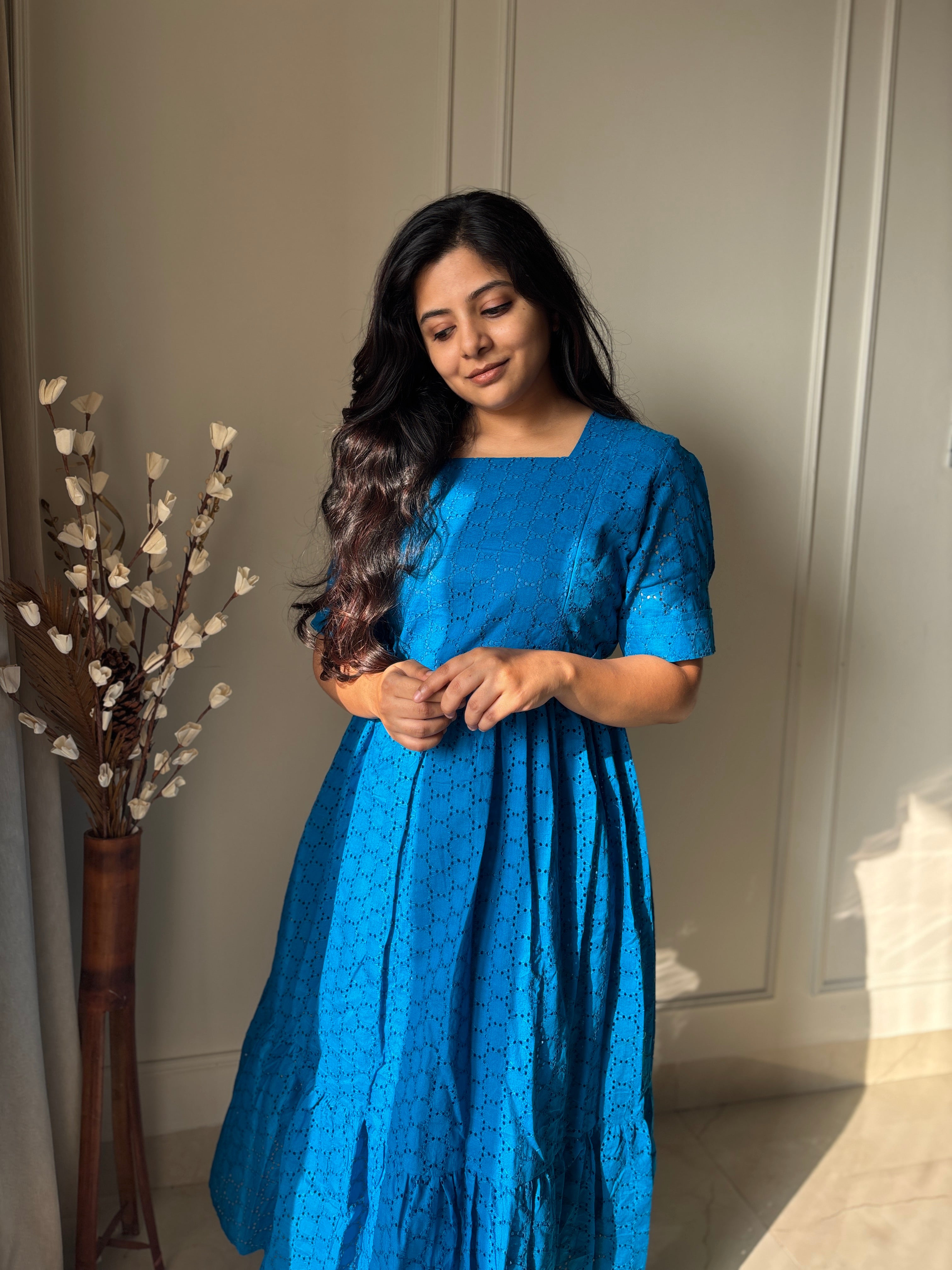 Skyhigh Maternity Feeding Dress