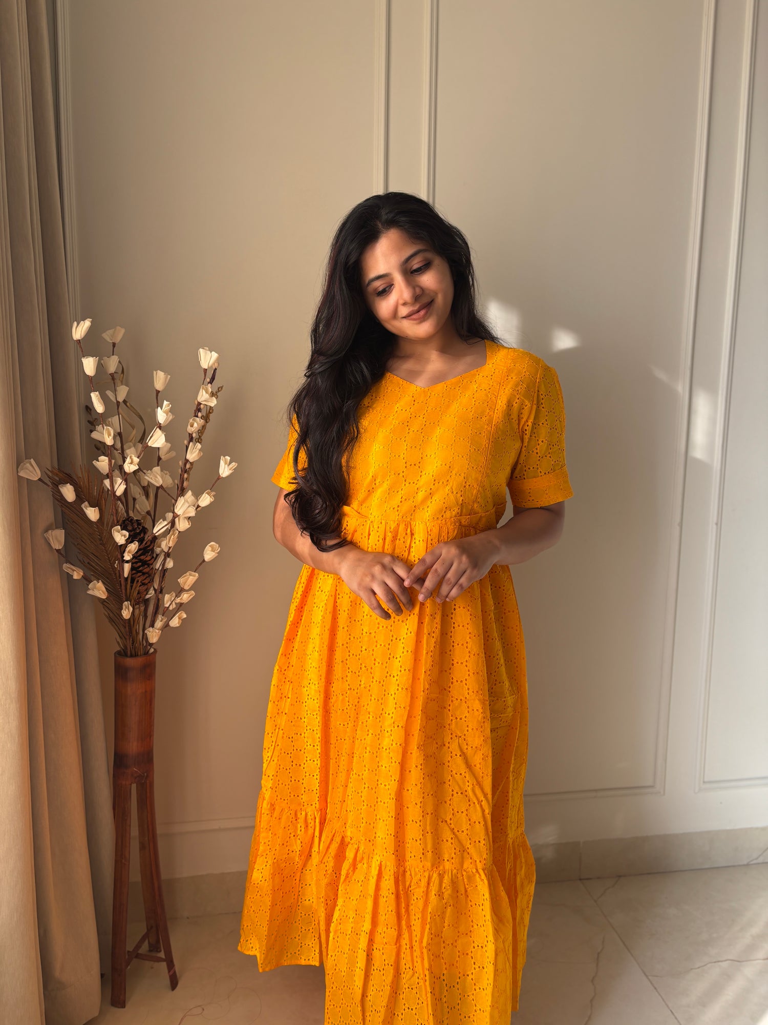 Sunshine Maternity Feeding Dress
