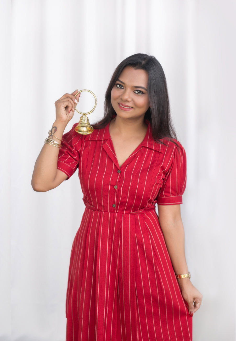 Cherry Maternity Feeding Dress