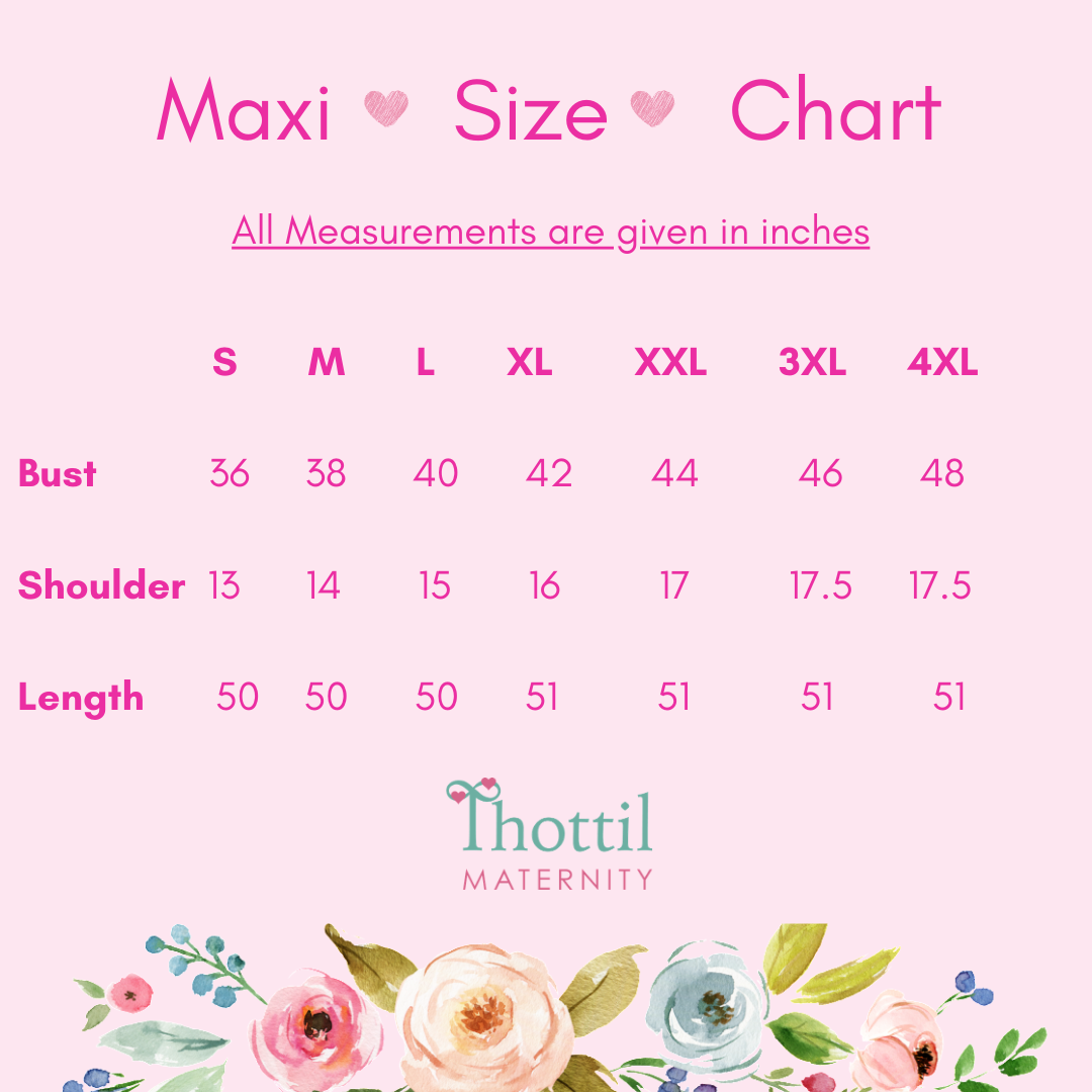 Thanga vayal Maternity Feeding Maxi Dress