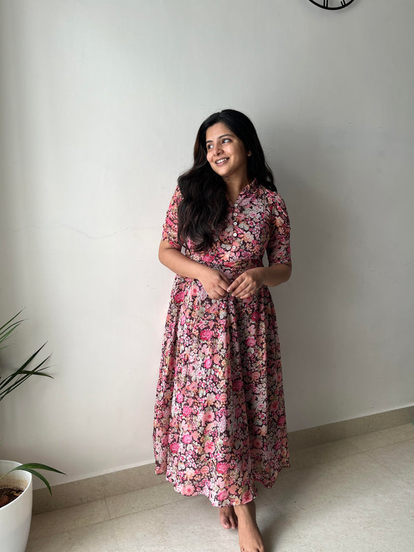 Lovita maternity feeding dress