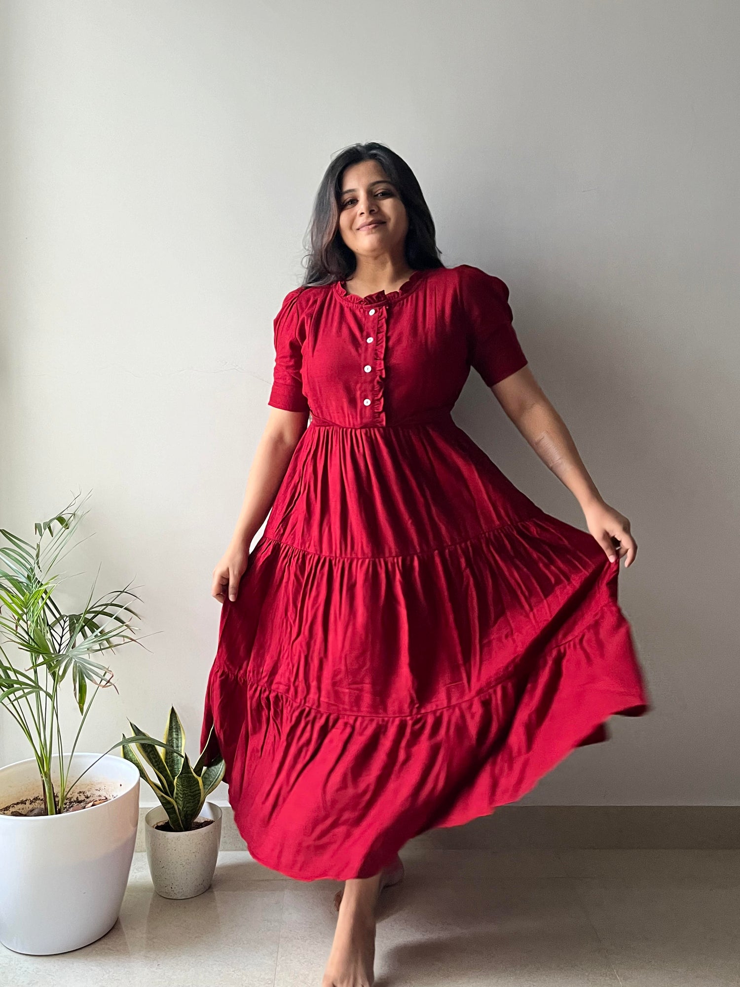 Moulin Rouge Maternity Feeding Dress