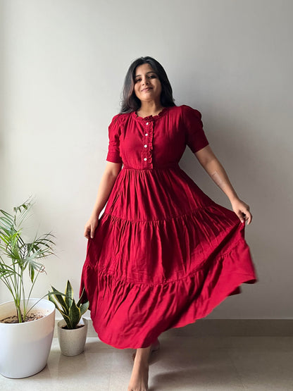 Moulin Rouge Maternity Feeding Dress