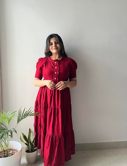 Moulin Rouge Maternity Feeding Dress