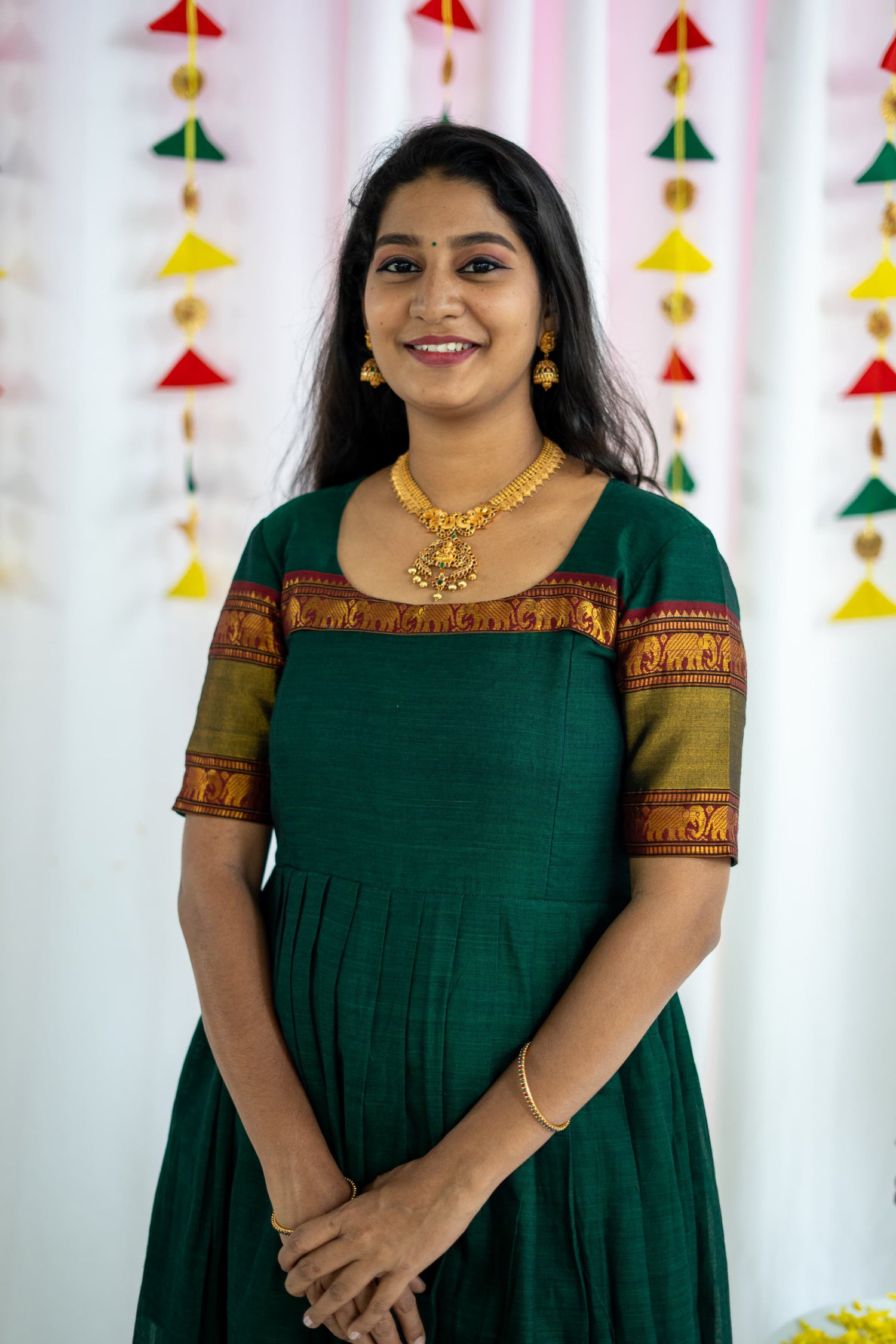 Thanga vayal Maternity Feeding Maxi Dress