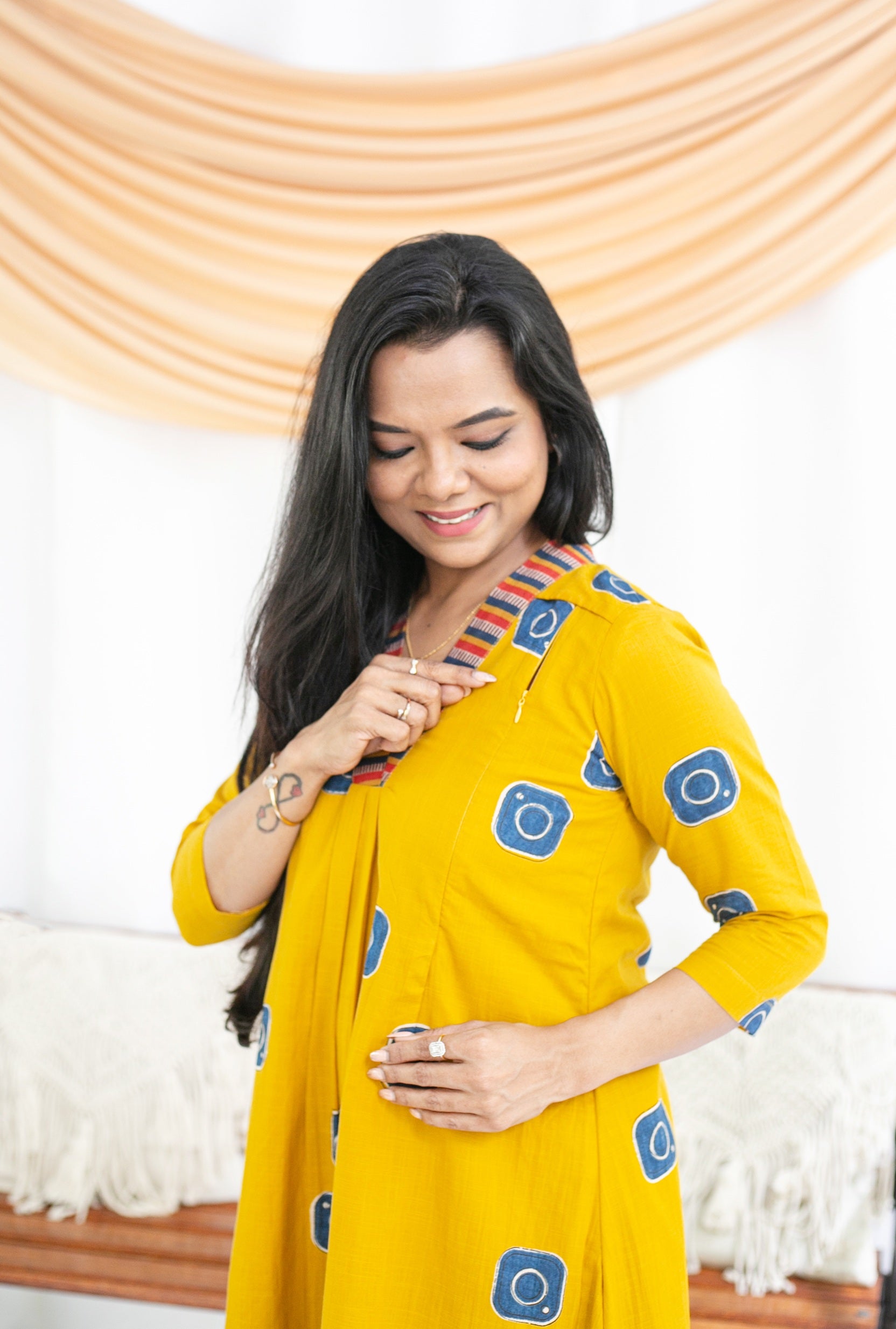 Insta-nt-love Maternity Feeding Dress