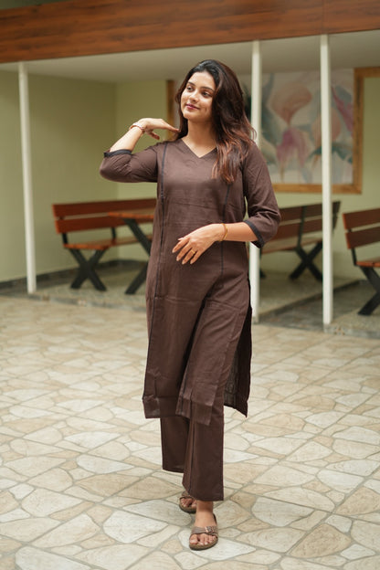 Chocolatte Maternity Feeding Co-ord