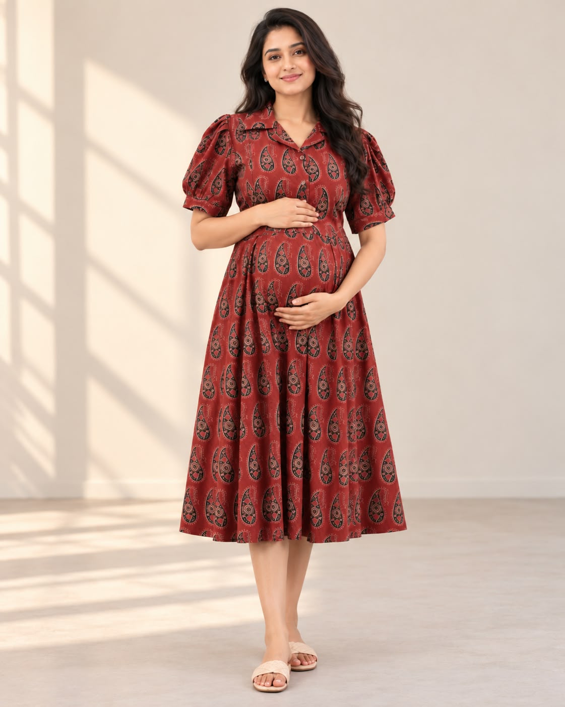 Zariya maternity feeding dress