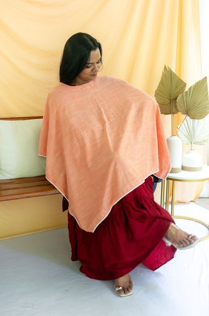 Pure peach Feeding Apron