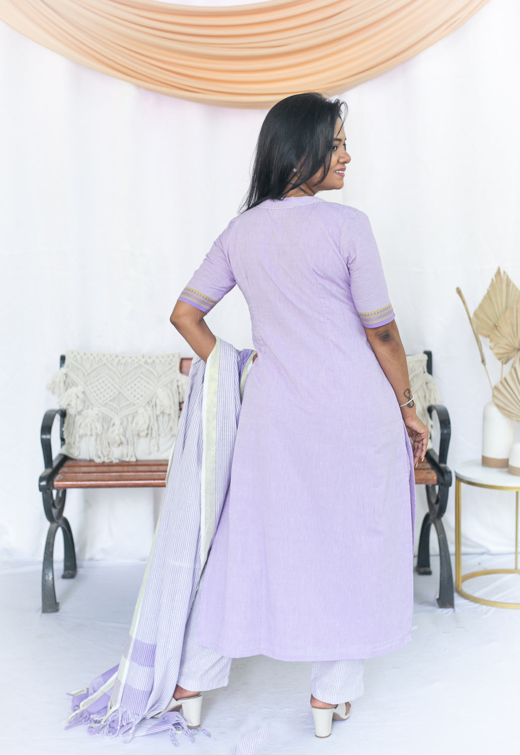 Berry Ice Maternity Feeding salwar