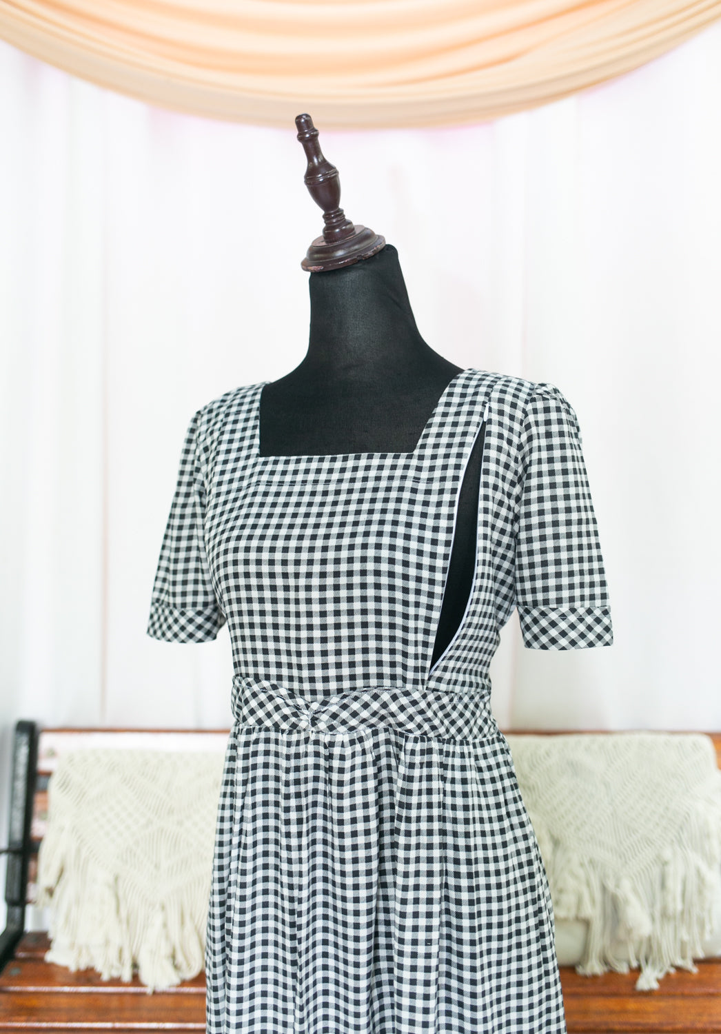Check on me Maternity Feeding Dress