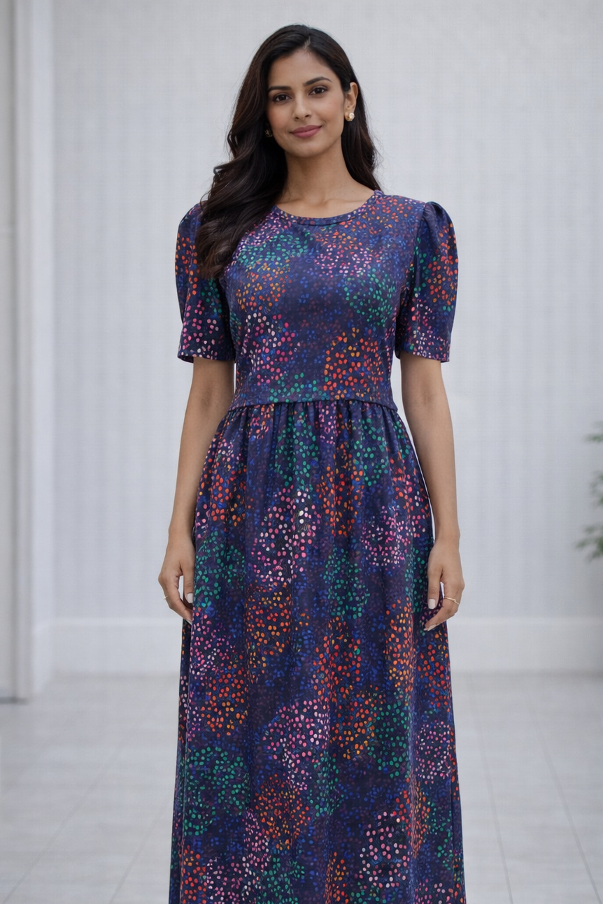 Painted Zipless Feeding Frock