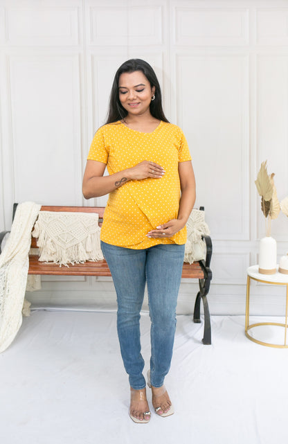 Sunshine Dots zipless Feeding T-Shirt