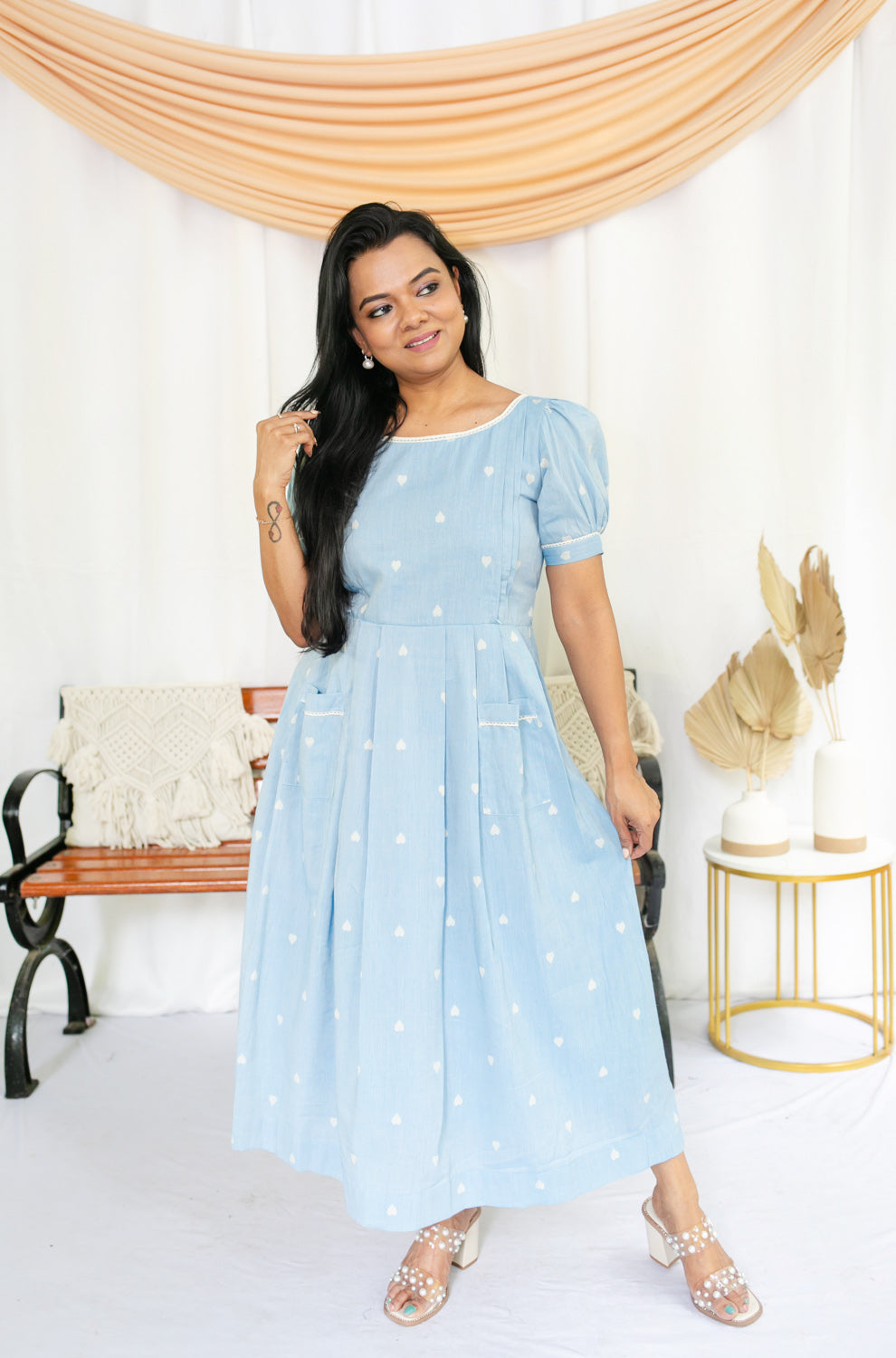 Beautiful Maternity Feeding Frock