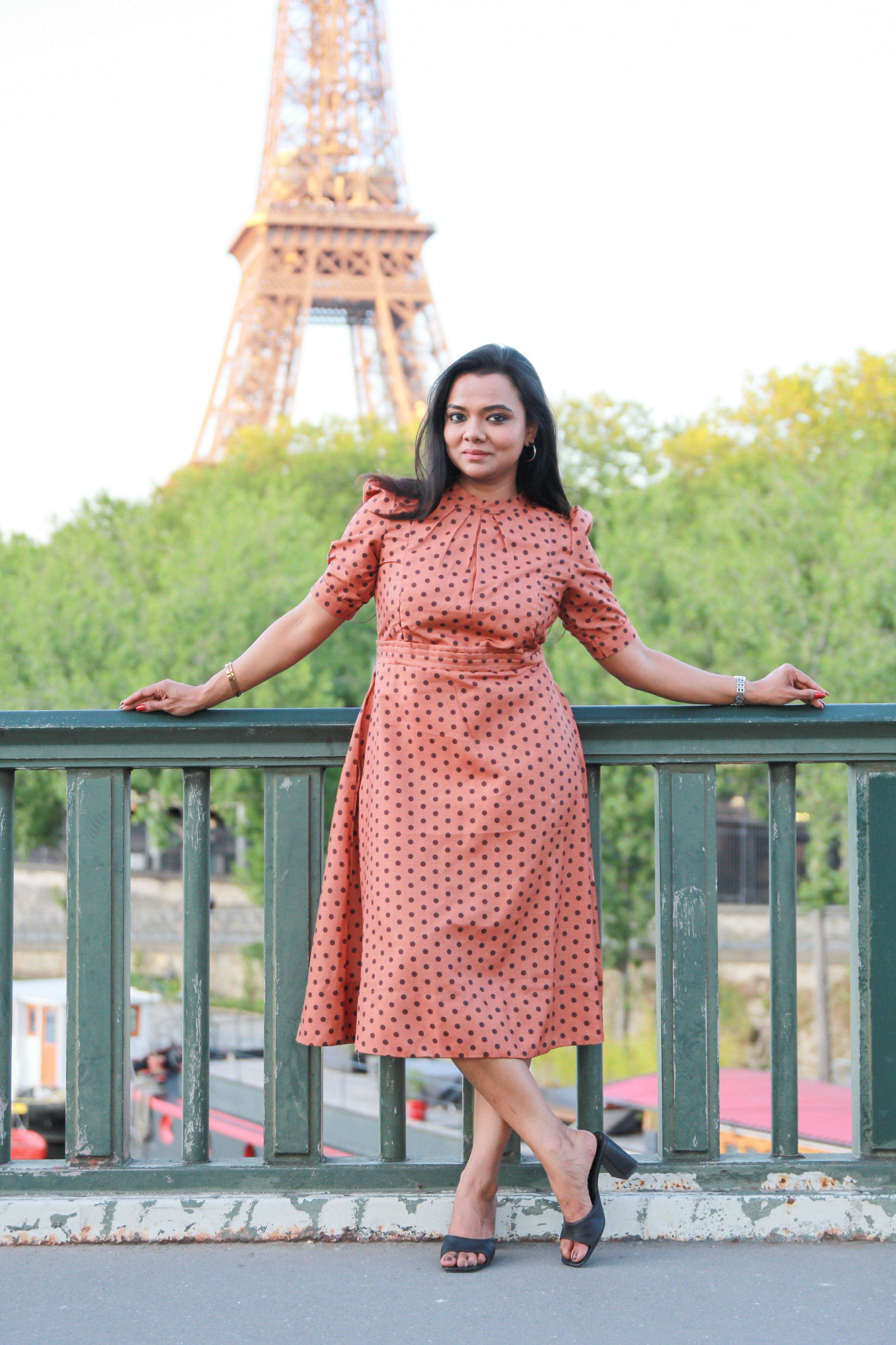 My Chocolate Latte Maternity Feeding Dress