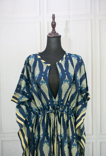 Blue Line Feeding Kaftan
