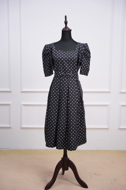 Prettiest polka Maternity Feeding Dress