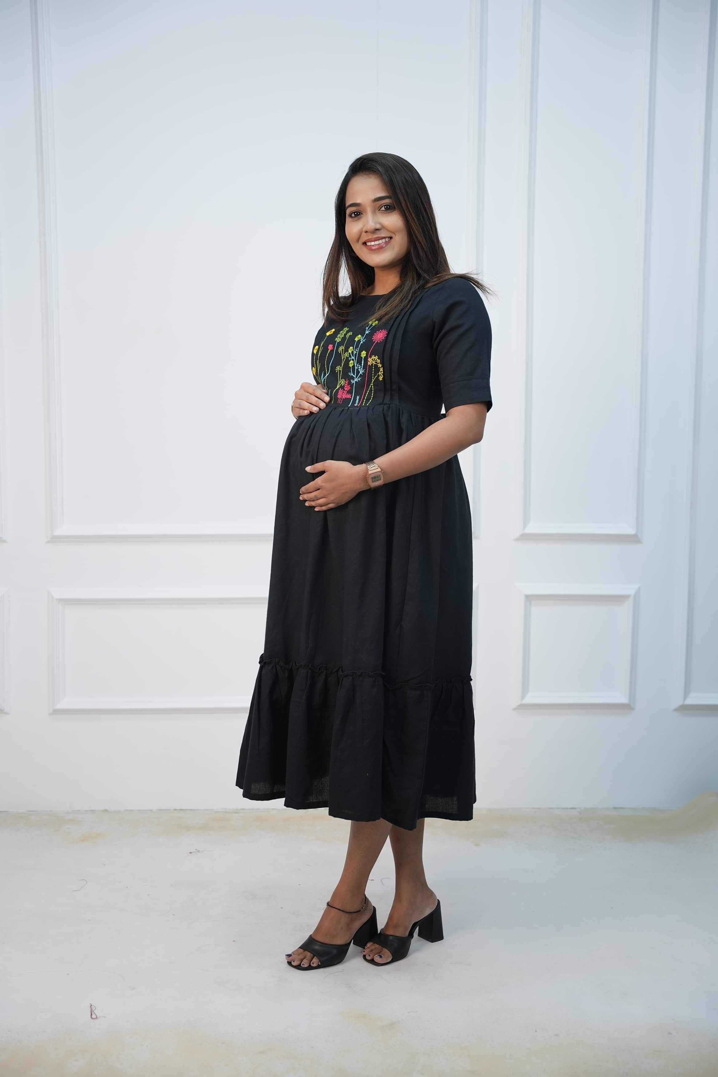 Nightbloom Maternity Feeding Frock
