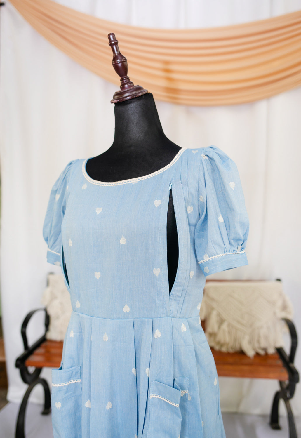 Beautiful Maternity Feeding Frock