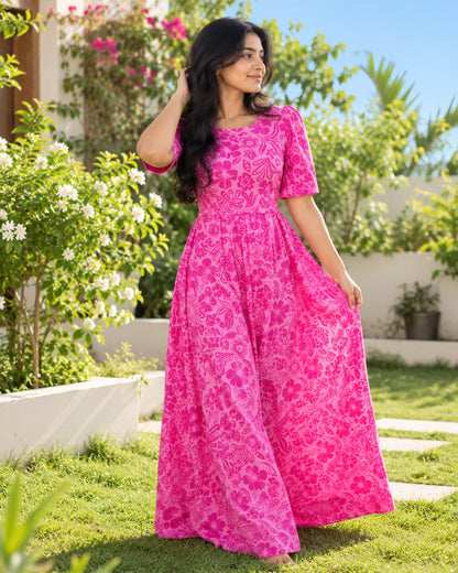 Rosy meadow Zipless Feeding Maxi