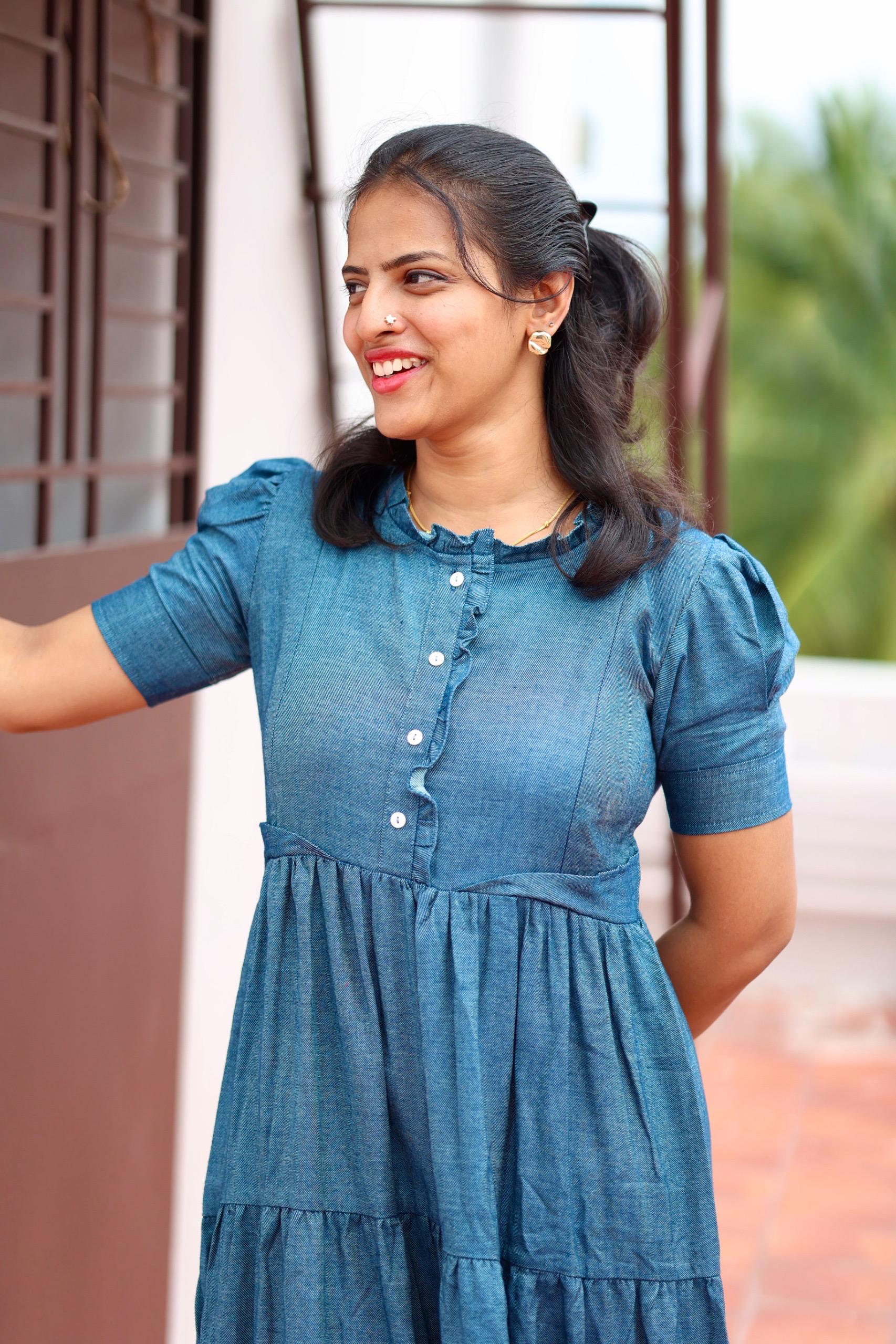 Its Not Denim Maternity Feeding Dress