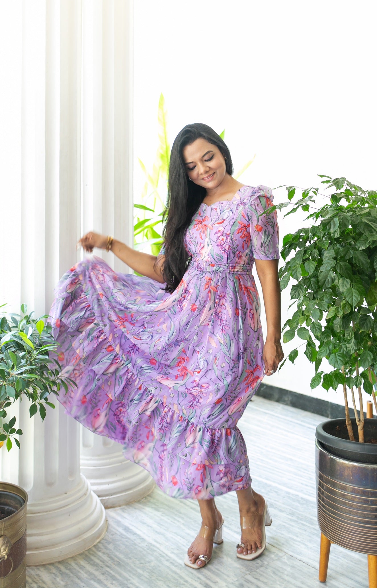 Garden Of Calm Maternity Feeding Dress