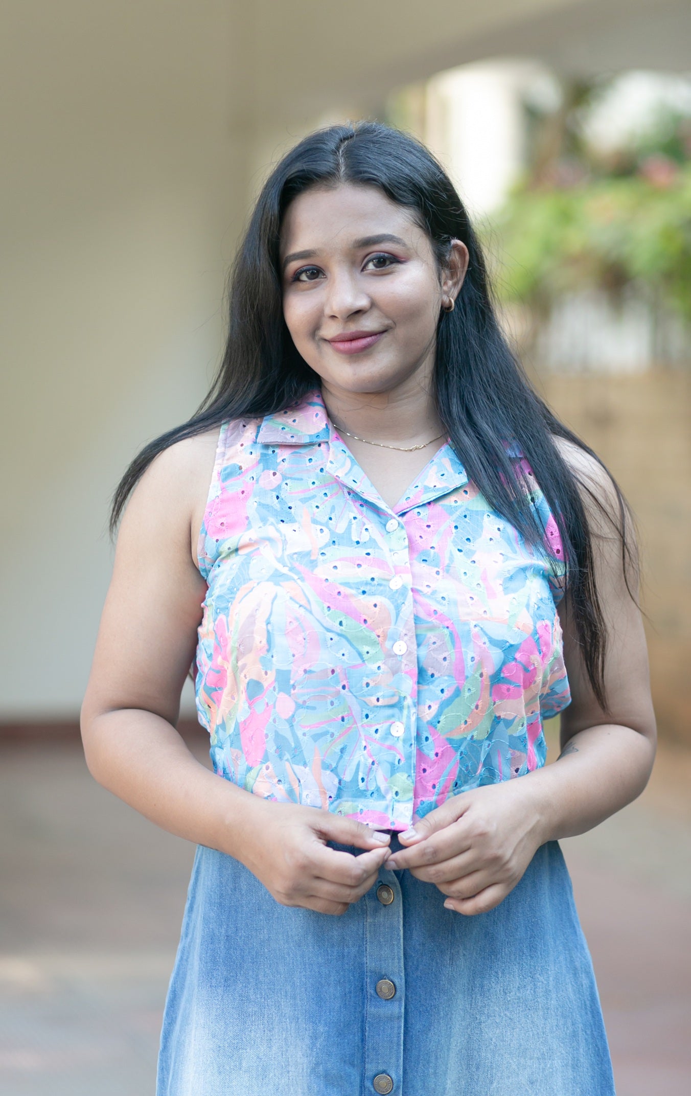 Sea Bloom Top