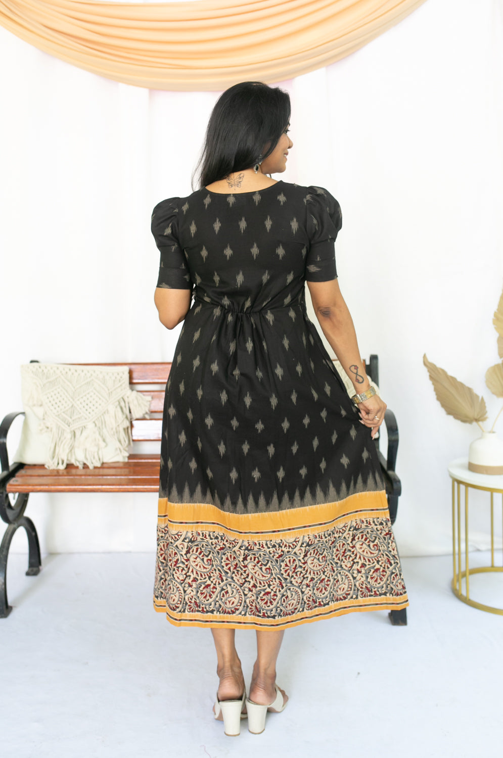 Cinnamon Maternity Feeding Frock