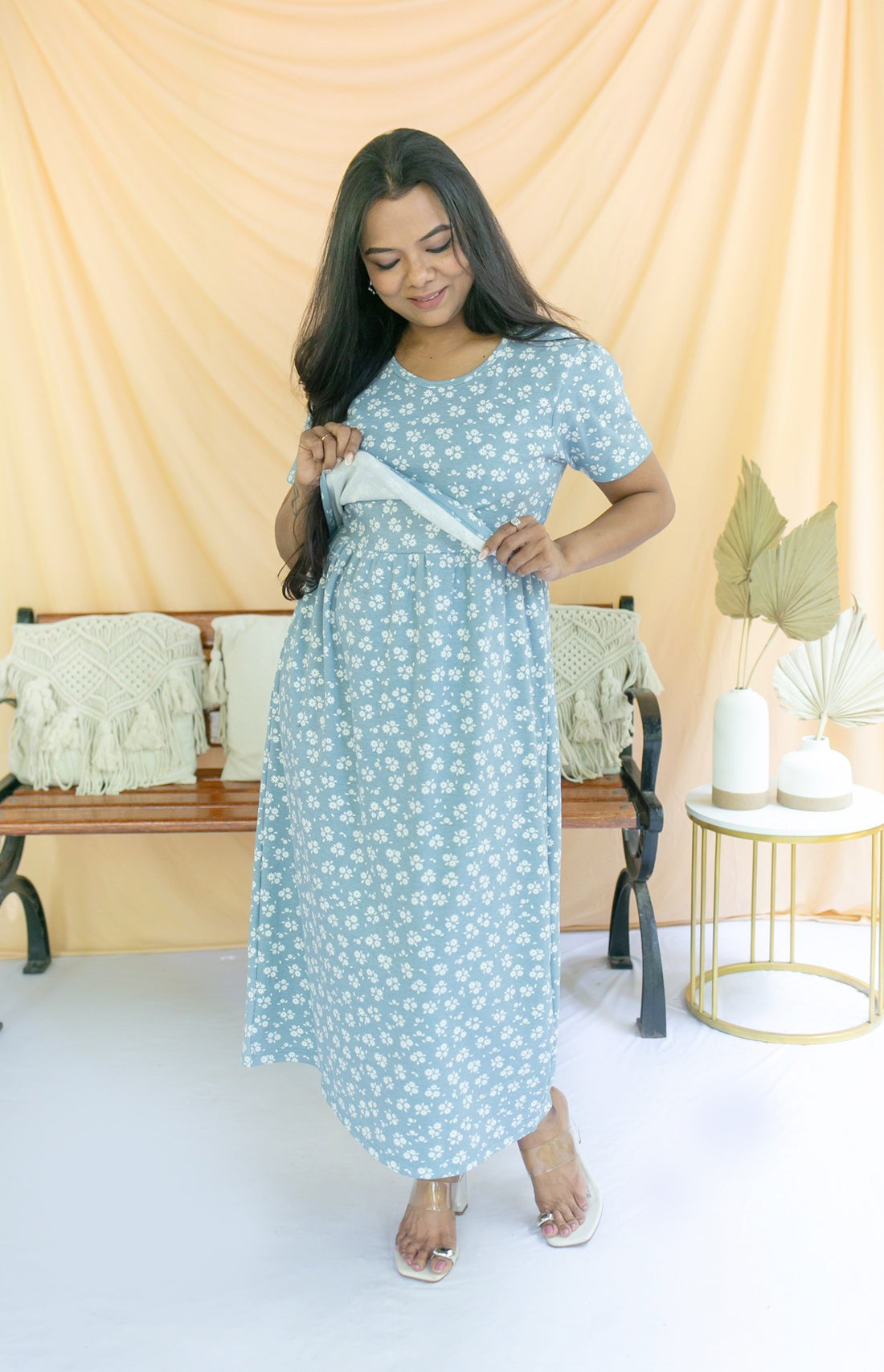 Moments of Bloom Zipless Dress
