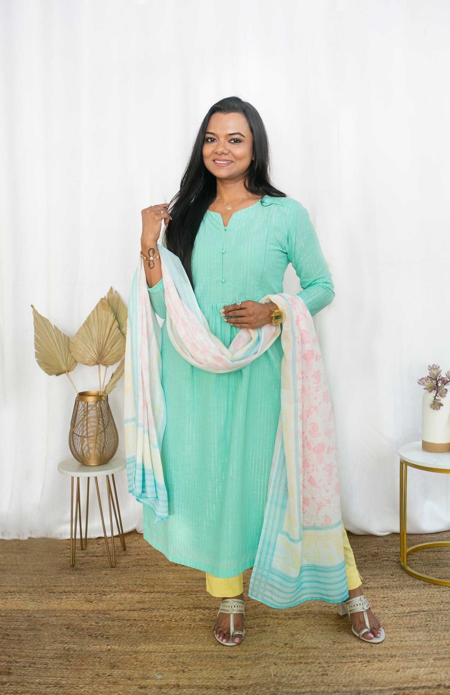 Summer Cooler Feeding Salwar Kameez