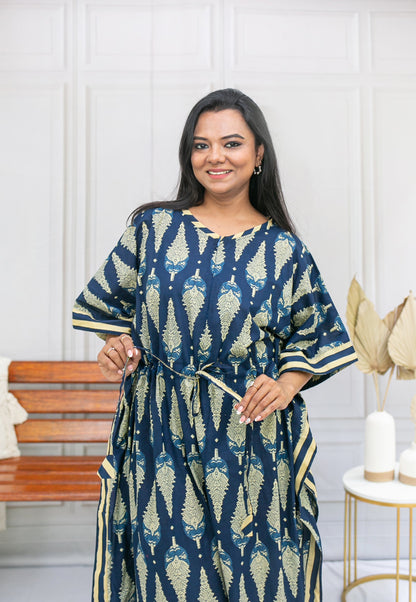 Blue Line Feeding Kaftan