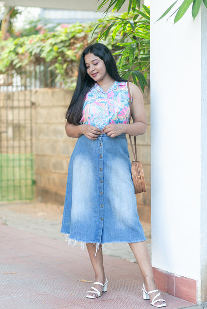 Sea Bloom Top