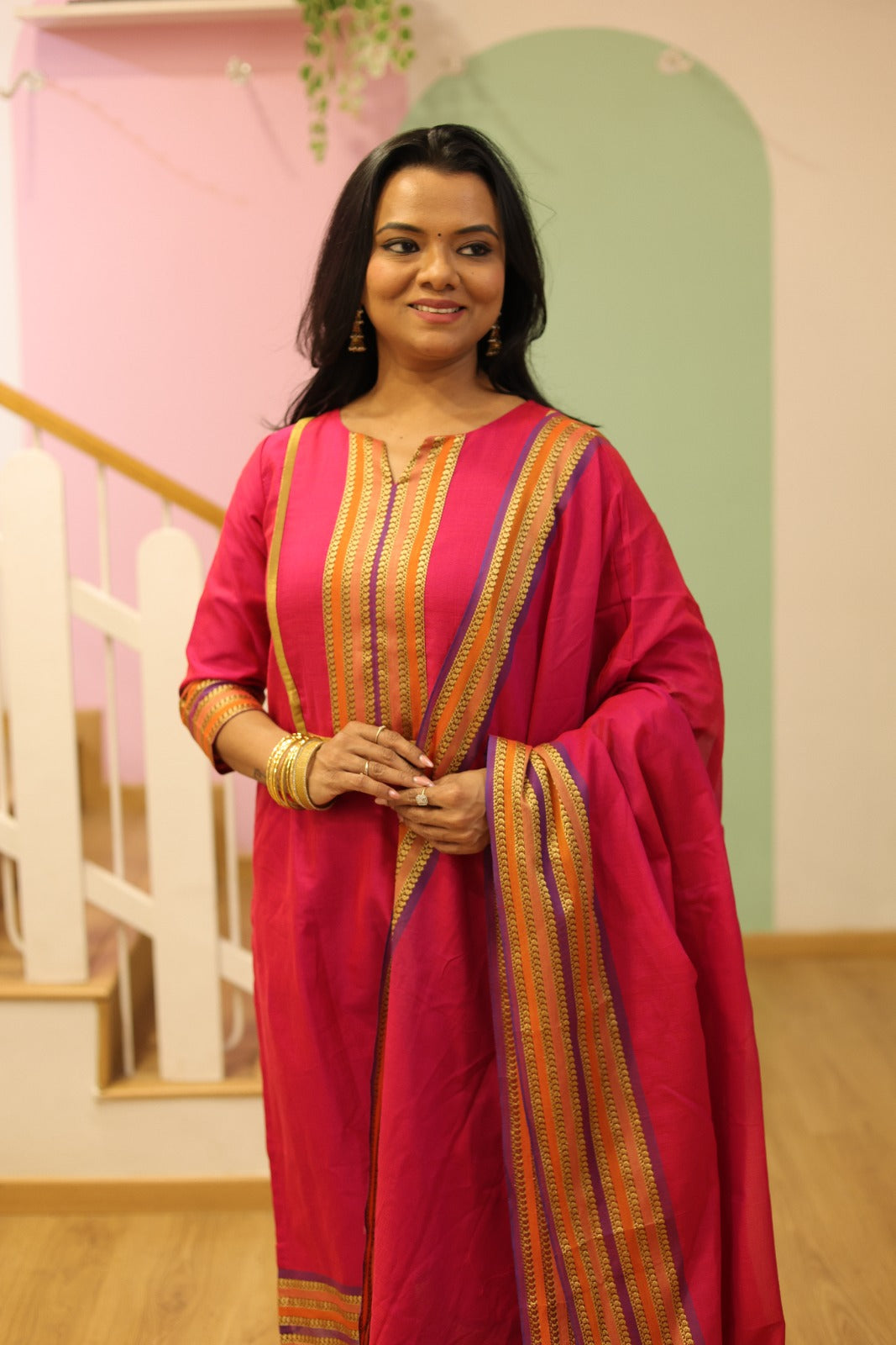 Vetri Maternity Feeding salwar Set