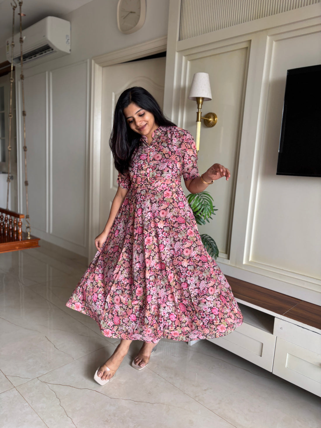 Lovita maternity feeding dress