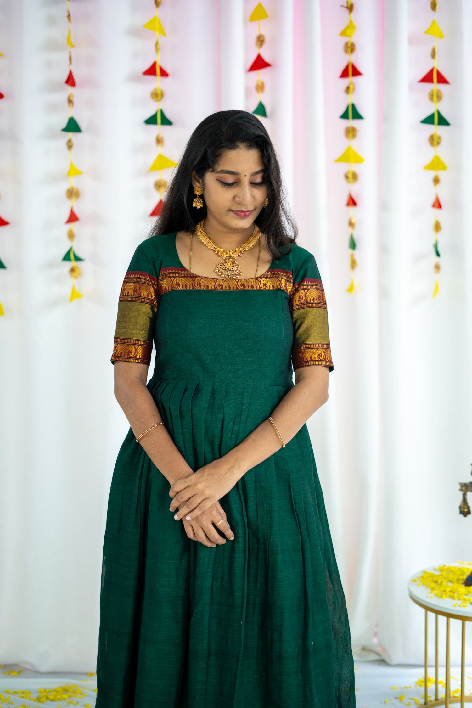 Thanga vayal Maternity Feeding Maxi Dress