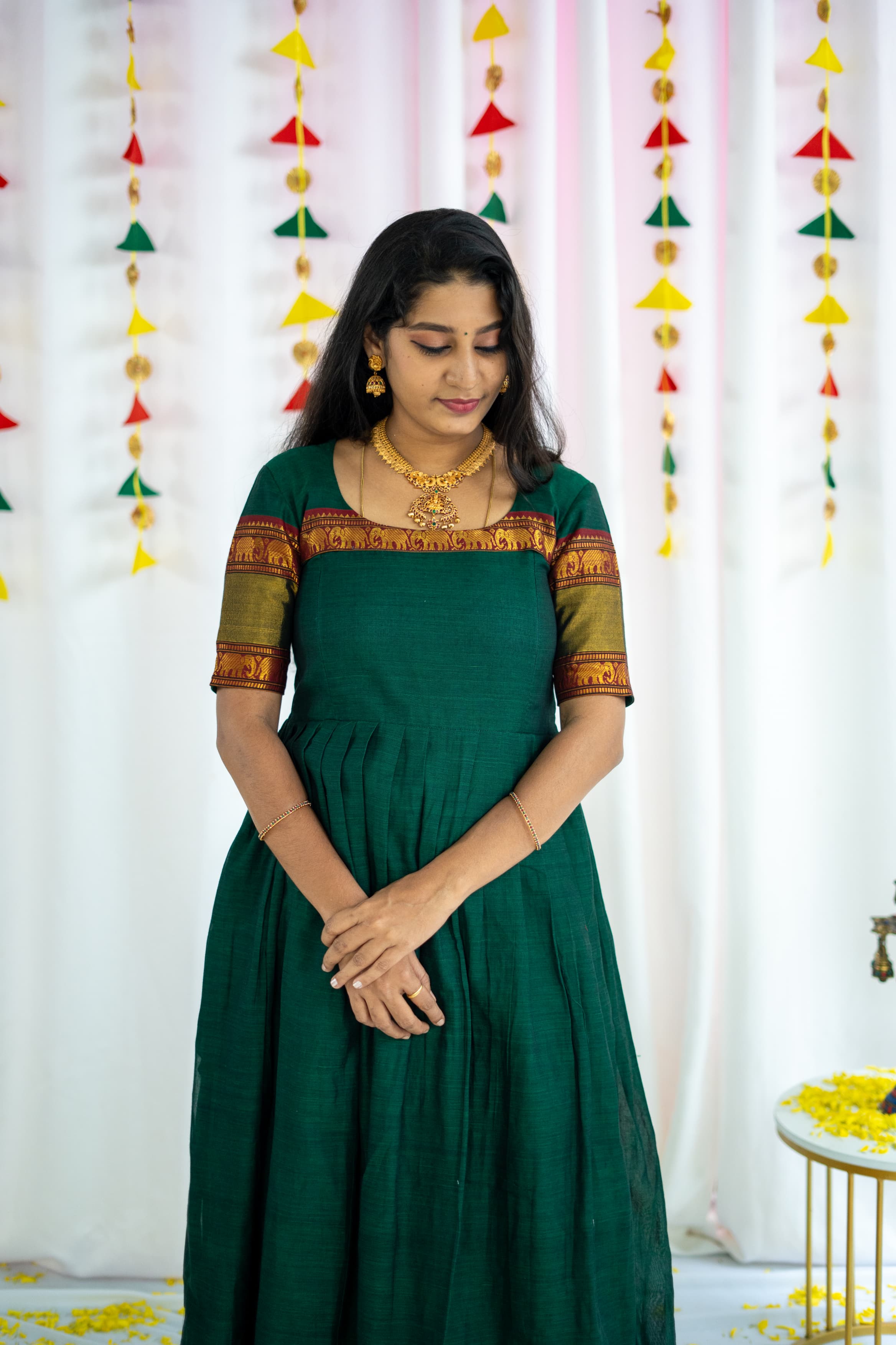 Thanga vayal Maternity Feeding Maxi Dress