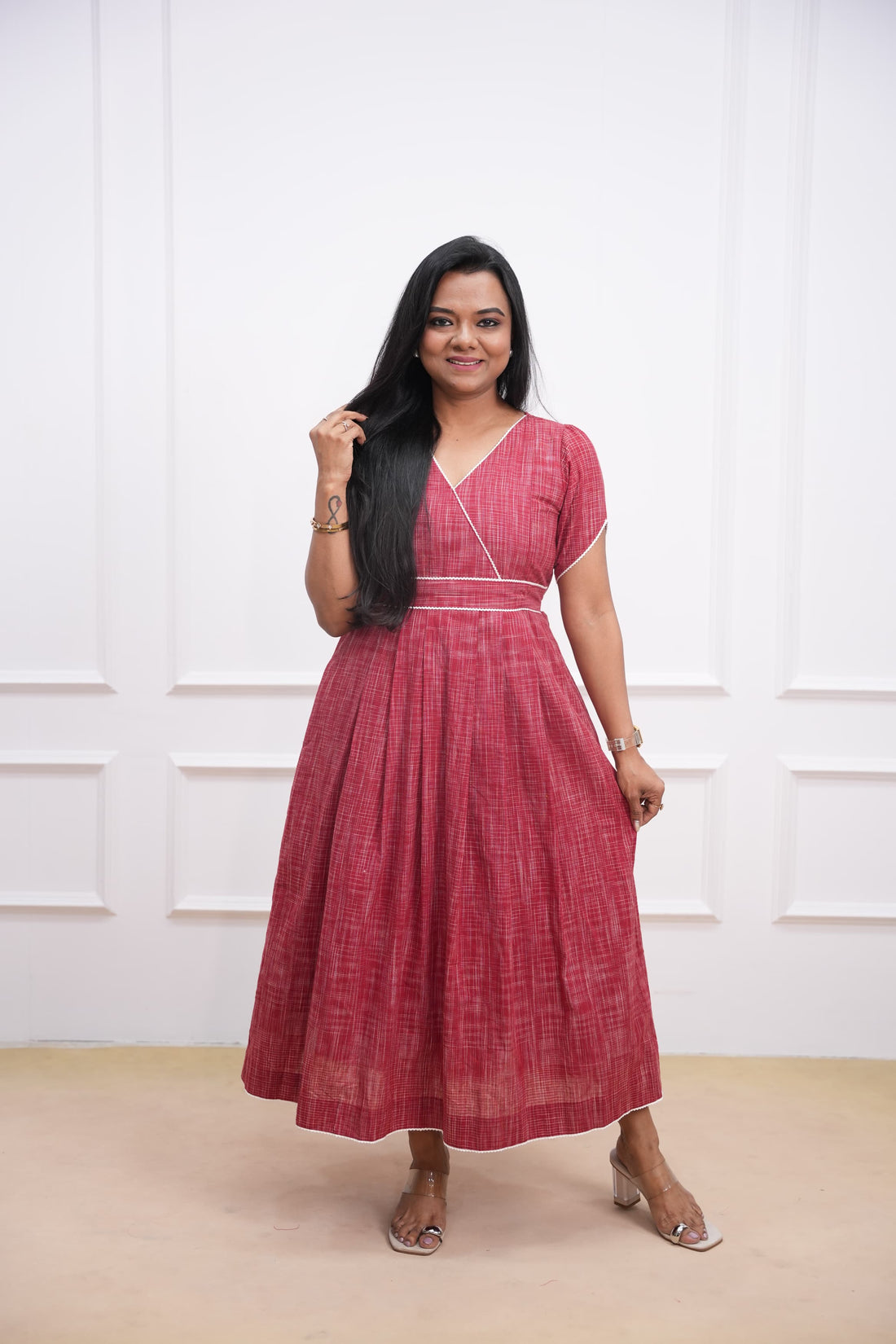 Saffron Soul Maternity Feeding Dress